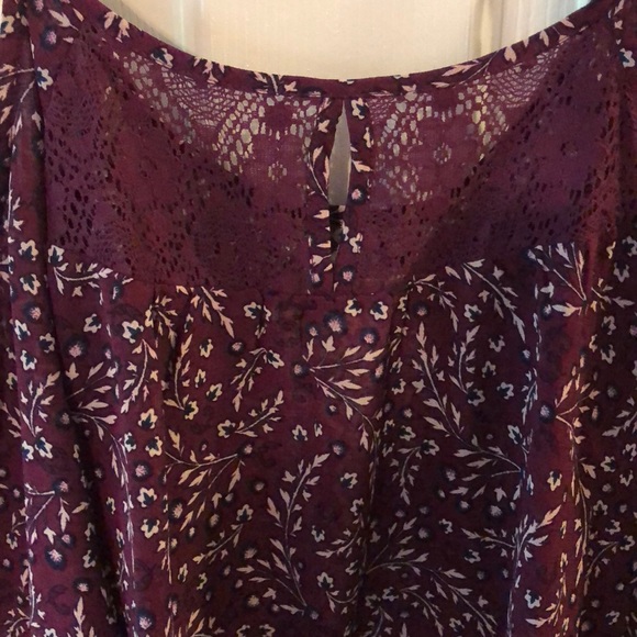 Long Sleeve Cold Shoulder Blouse - Picture 4 of 6